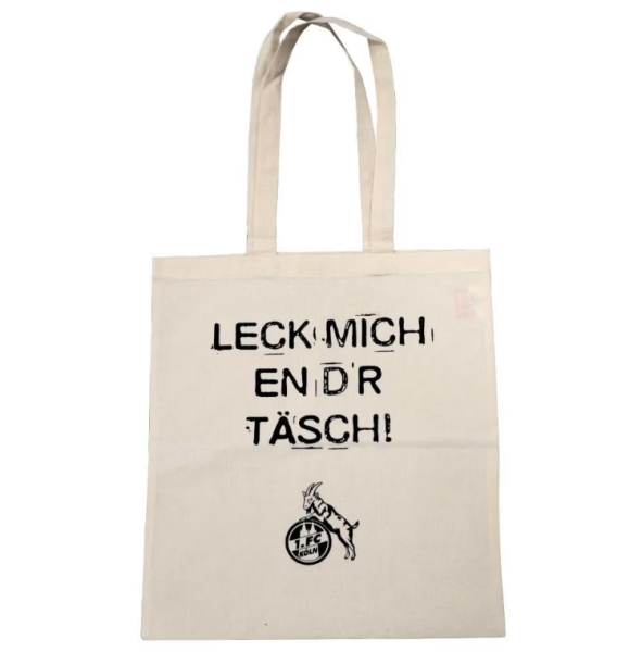 1. FC Köln - Stoffbeutel "Leck mich en dÍr Täsch"